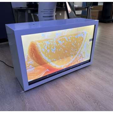 Yüksek Teknoloji Elektronik Ürünleri için 4K Şeffaf Vitrin