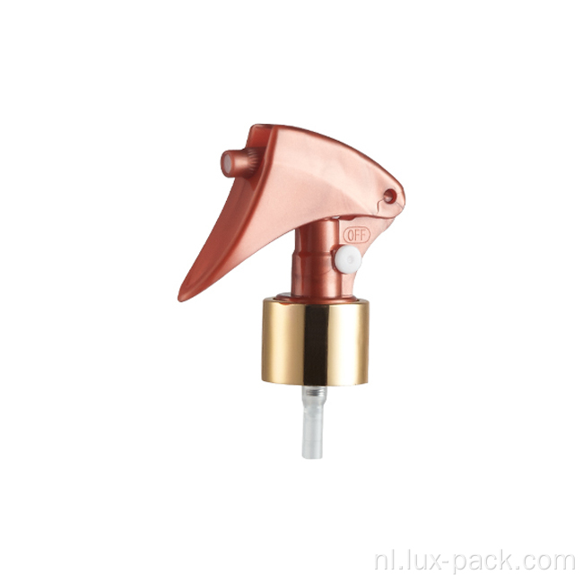 24/410 omlaag mini -trigger aluminium pompspuit transparant