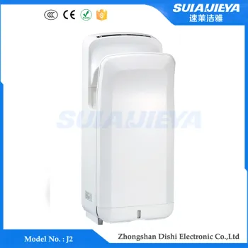 washroom solutions automatic jet air blade plastic hand dryer