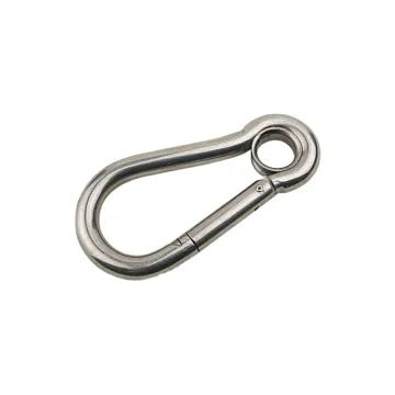 Customized Stainless Steel Marine Rope Snap Hook with Eye Insert