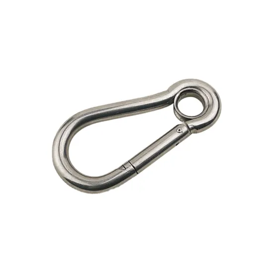 Customized Stainless Steel Marine Rope Snap Hook with Eye Insert