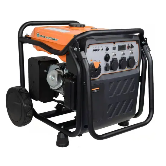Factory Direct Sale G Power Digital Inverter Gasoline Generator RZ9000ID 7.2KW/8KW 220/380V CE