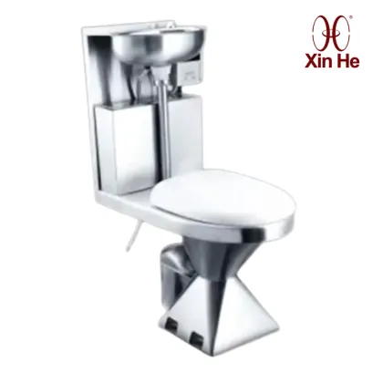 Compact RV Toilet – Stainless Steel Camper Toilet