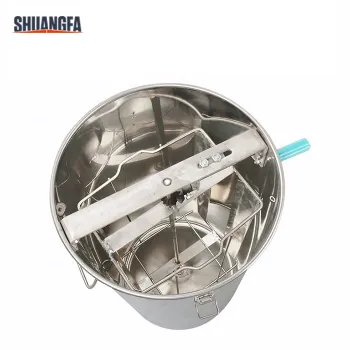 Low Price Manual Honey Centrifuge Extractor Machine for 2 Frames