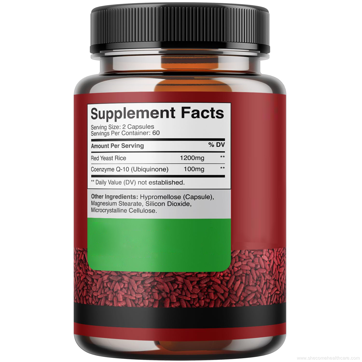 Red Yeast Rice with CoQ10 Supplement for adult