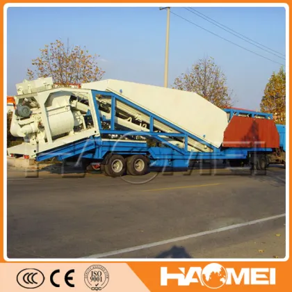 Sicoma Twin Shaft Concrete Mixer 35m3