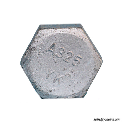Bolt struktur hex berat ASTM A325 dengan kacang A563 DH