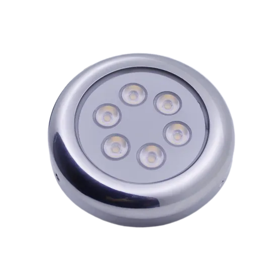 12-24V IP68 Stainless Steel Waterproof Underwater LED Light for Boats