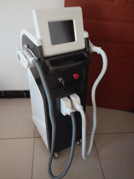 Vertical multifunctional elight ipl machine for hair removal