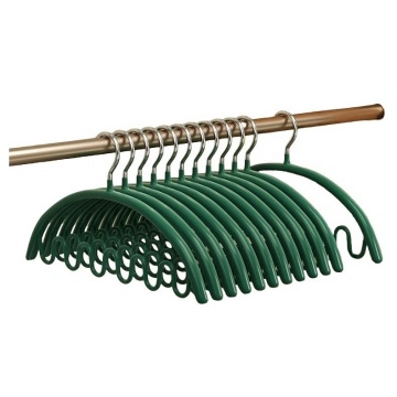 Customizable Metal Wire Hangers and Cloth Drying Racks for Scarf and Clothing Storage
