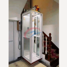 Нижний шум домашний лифт в помещении или на открытом воздухе