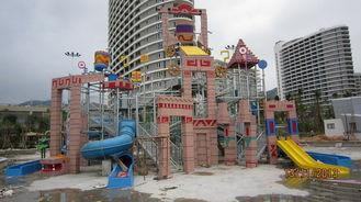 Maya Style Family Interactive Water Playground Park for Chi