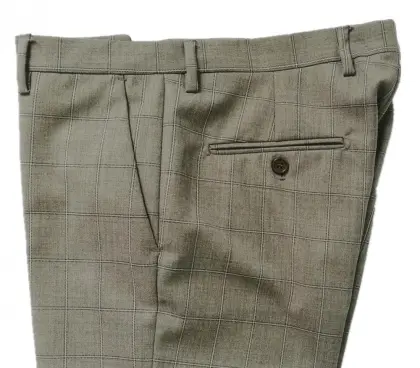 T/R Men's Check Trousers