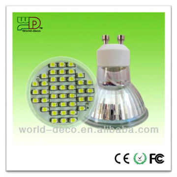 Good price glass cover smd gu10 led spotlight