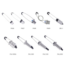 Yüksək Güclü Metal Kabel Çapa Dead End Ankying Wedch Clamp Metal Fiber Optik Kabel Gərginliyi sıxacı