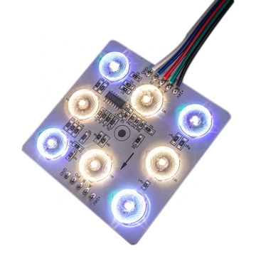 IC TM512AC Addressable 24V DMX512 RGBW LED Module for Soft Film Ceiling Light