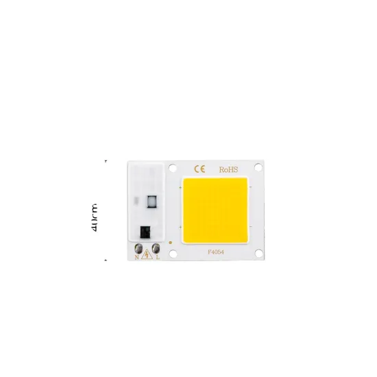 AC 220V Warm Cool White COB LED Chip Board With Smart IC Driver for LED Floodlight Ceiling Light