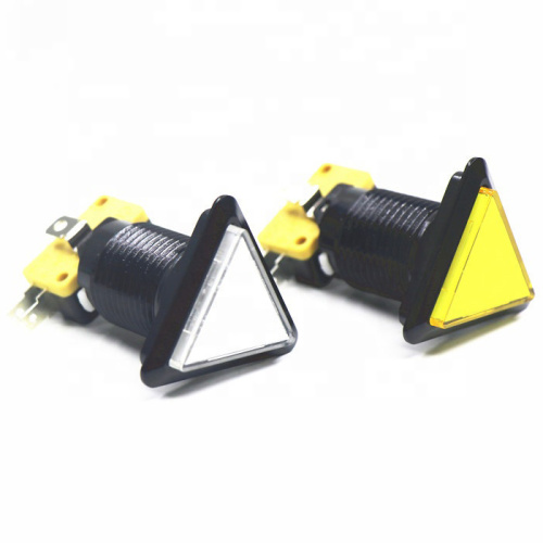 Triangle Type 32mm Electrical Push Button with LED