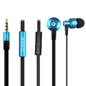 3.5mm Plug Noise Cancelling with Microphone Wired Earphones