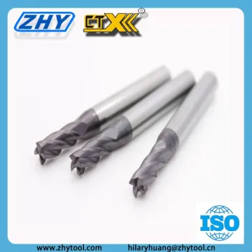 China cnc tool hardened steel solid carbide router end mill
