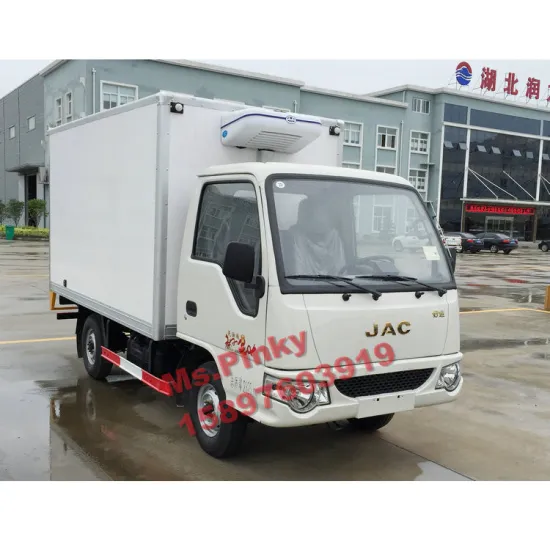 JAC Mini Refrigerator Truck with Gasoline Engine 2Tons Refrigerator Freezer Truck for meat Call Ms.Pinky 0086 15897603919