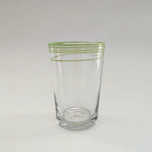 solid color high ball glass cup for juice