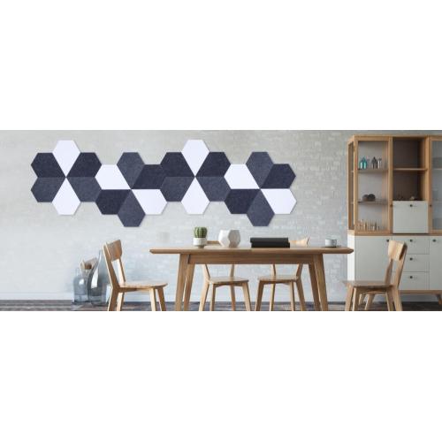 Office Acoustic Panels Wall Sound-Absorbing PET Acoustic Panel Felt Pin Board Supplier