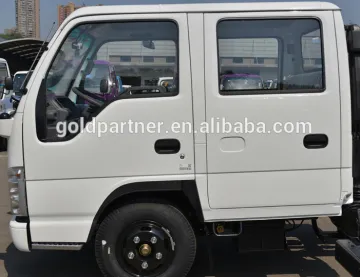 Chinese double cab cargo truck from OEM