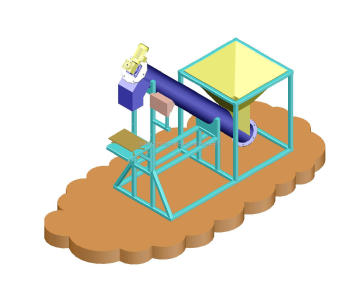 Semi-Automatic Ice Packing Machine for 1kg, 2kg, and 5kg Square Cube Ice Tubes