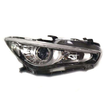 LED 12V Front Headlight Assembly for 2014-2017 Infiniti Q50 Warm White LED Car Headlight With ABS Material