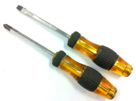 6" Screwdriver Series With Through Tang