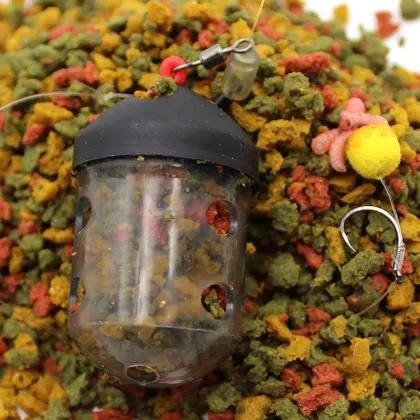 Carp Fishing Maggot Feeder Cage