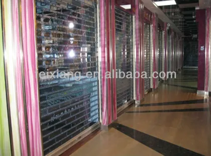 Transparent roller shutter door , Polycarbonate roller door, Crystal roller shutter door
