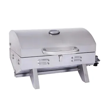Kitchen Cooking 6 Burner Gas Cooker With Oven And Grill Stainless Steel Trolley Gas Cooker