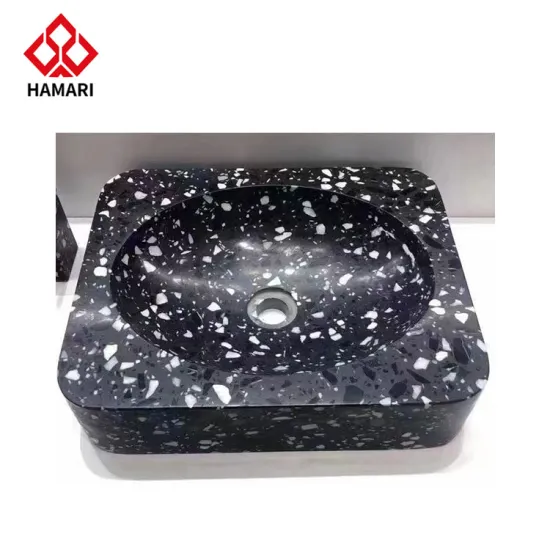 Custom Toilet Artificial Stone Basin Sink Terrazzo Washroom Sink for Bathroom" 

However, for better SEO and readability, you might consider:

"Custom Artificial Stone & Terrazzo Bathroom Sink for Toilet
