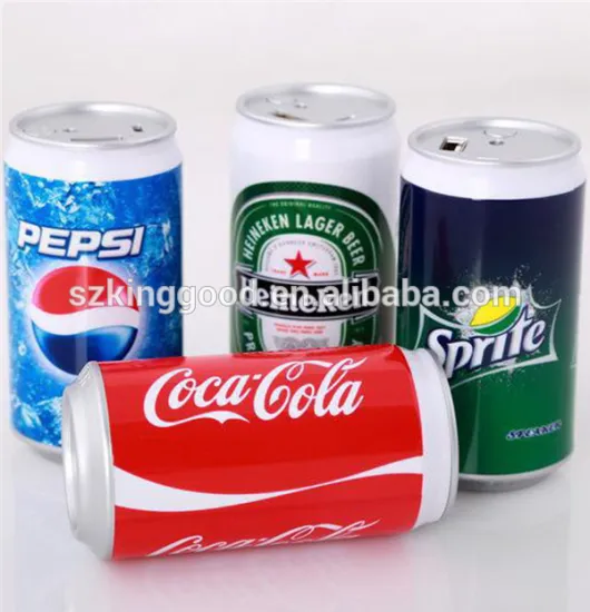 Can shape Portable Power Bank 2600mAh Power pack