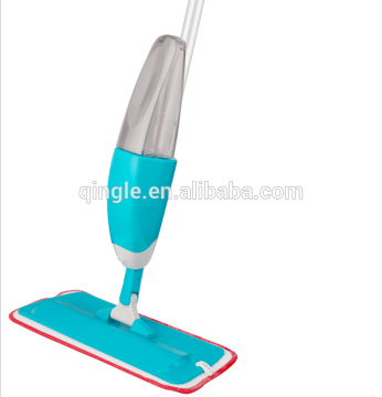 2-Section Aluminum Handle Microfiber Spray Mop with Removable Water Bottle
