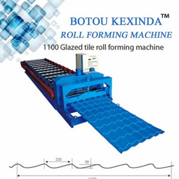 glazed tiles roofing roll forming machine