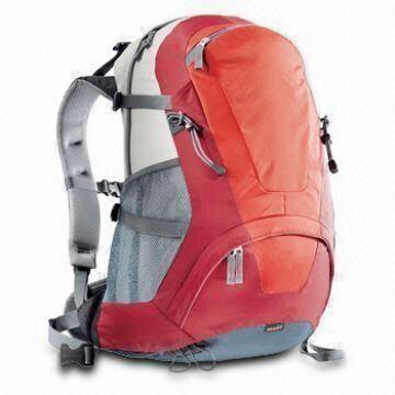 High Quality 35L Trekking Backpack, Made of 600D Ripstop Polyester/PU