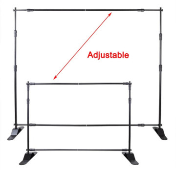 TMW-S810 Classical Telescopic Tubes Media Backdrop 8x8FT/8x10FT