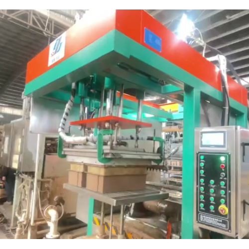 Máquina de formación de pulpa de rotación automática de una sola estación