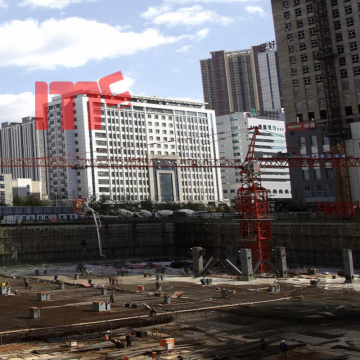 25ton 8030 large capacity tower crane