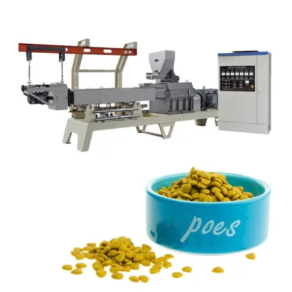 500 kg/h Pet Snacks Food Production Line