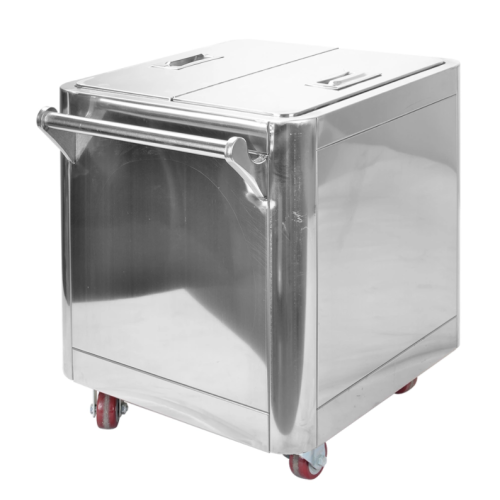 Flour carts used in the catering industry