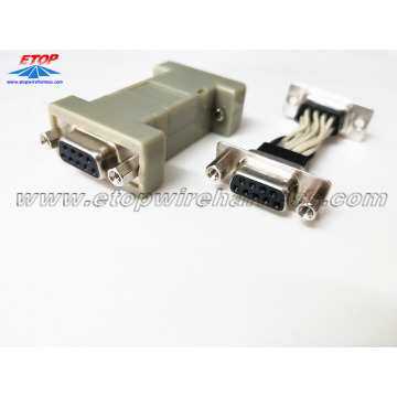 montaje del conector D-SUB del adaptador