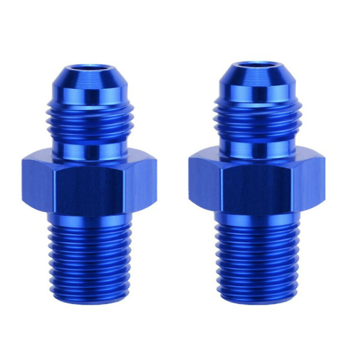 Adattatore adattatore per tubo flessibile an4 a 1/4 NPT Straight