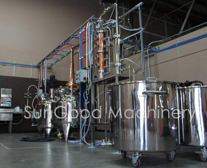 500L 1000L 2000L Whiskey Distiller