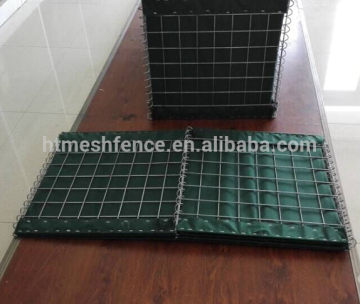Sand or Dirt Filled Secure Hesco Perimeter Barrier
