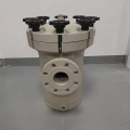 PPH piece moulded filter Chemical Liquid filter housing