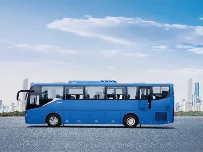 Buses 60 Seats LHD Rear Engine Passenger Bus VIP Luxury Bus